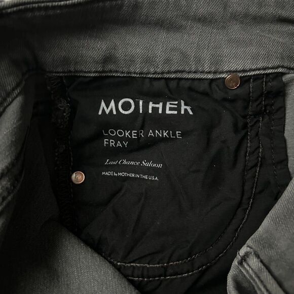 Mother Looker Ankle Fray Jean in Last Chance Saloon Size 26 - Picture 6 of 8